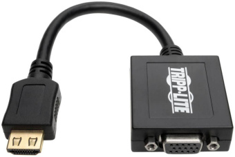 Адаптер аудио-видео Tripplite P131-06N HDMI (m)/VGA (f) 0.15м. феррит.кольца черный от магазина РЭССИ