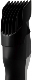 Машинка для стрижки Polaris PHC 1201R черный/серебристый (насадок в компл:5шт) от магазина РЭССИ