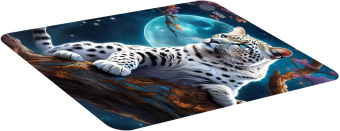 Коврик для мыши Cactus Snow Leopard 400x300x3мм (CS-MP-PRO16XL) от магазина РЭССИ