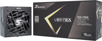 Блок питания Seasonic ATX 750W VERTEX PX-750 80+ platinum (20+4pin) APFC 135mm fan 6xSATA Cab Manag RTL от магазина РЭССИ