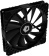 Картинка Вентилятор ID-Cooling WF-14025-XT BLACK 140x140mm 4-pin 17-33dB 156gr Ret от магазина РЭССИ Вентилятор ID-Cooling WF-14025-XT BLACK 140x140mm 4-pin 17-33dB 156gr Ret от магазина РЭССИ