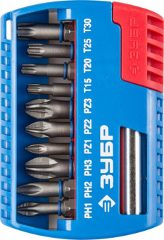 Набор бит Зубр 26051-H11 (11пред.) для шуруповертов от магазина РЭССИ