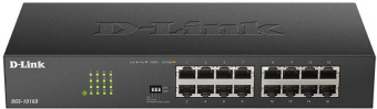 Коммутатор D-Link DGS-1016D DGS-1016D/J1A 16x1Гбит/с неуправляемый от магазина РЭССИ