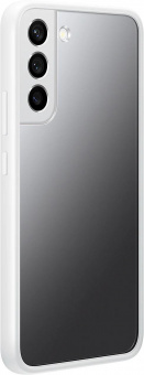 Чехол (клип-кейс) Samsung для Samsung Galaxy S22+ Frame Cover белый/прозрачный (EF-MS906CWEGRU) от магазина РЭССИ