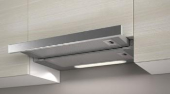 Вытяжка встраиваемая Jet Air Aurora LX/GRX/F/60 серебристый управление: кнопочное (1 мотор) от магазина РЭССИ