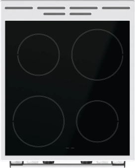 Плита Электрическая Gorenje GEC5C42WG белый стеклокерамика (без крышки) от магазина РЭССИ