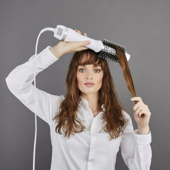 Фен-щетка Rowenta CF6130F0 800Вт белый/серебристый от магазина РЭССИ