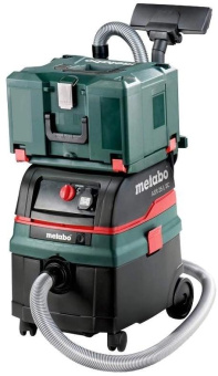 Строительный пылесос Metabo ASR 25 L SC universal 1400Вт (уборка: сухая/влажная) зеленый от магазина РЭССИ