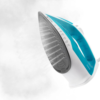 Утюг Vitek VT-8336 2400Вт белый/бирюзовый от магазина РЭССИ