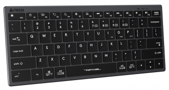 Клавиатура A4Tech Fstyler FBX51C серый USB беспроводная BT/Radio slim Multimedia (FBX51C GREY) от магазина РЭССИ