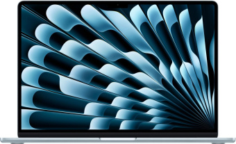 Ноутбук Apple MacBook Air A3241 M4 10 core 16Gb SSD512Gb/10 core GPU 15.3" Liquid Retina (2880x1864) macOS lt.blue WiFi BT Cam (MC7C4HN/A) от магазина РЭССИ