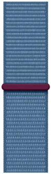 Смарт-часы Apple Watch Series 9 A2980 45мм OLED корп.серебристый Sport Loop рем.синий разм.брасл.:145-220мм (MR9F3LW/A) от магазина РЭССИ