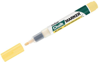 Меловой маркер Munhwa Chalk Marker желтый 3мм CM-08 от магазина РЭССИ