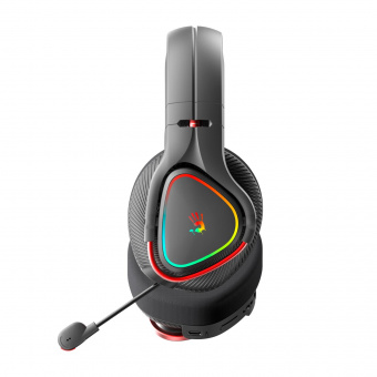 Наушники с микрофоном A4Tech Bloody MR710 черный BT оголовье (MR710 BLACK) от магазина РЭССИ