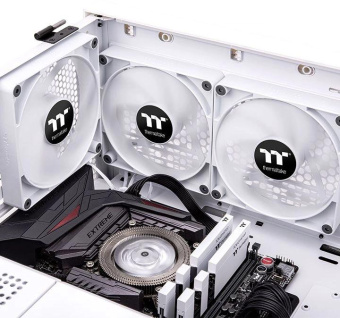 Вентилятор Thermaltake CT140 белый 4-pin 30.5dB Ret (CL-F152-PL14WT-A) от магазина РЭССИ