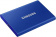 Картинка Накопитель SSD Samsung USB-C 1Tb MU-PC1T0H/WW T7 1.8" синий от магазина РЭССИ Накопитель SSD Samsung USB-C 1Tb MU-PC1T0H/WW T7 1.8" синий от магазина РЭССИ