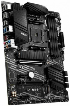 Материнская плата MSI B550-A PRO Soc-AM4 AMD B550 4xDDR4 ATX AC`97 8ch(7.1) GbLAN RAID+HDMI+DP от магазина РЭССИ
