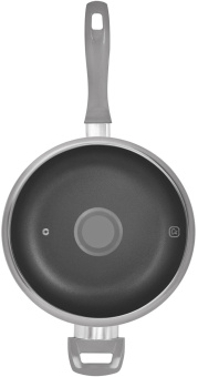 Сотейник Rondell Lumiere RDA-596 d=26см (с крышкой) серый от магазина РЭССИ