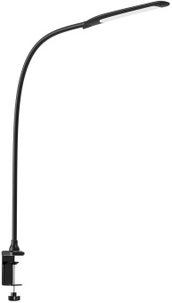 Светильник Lucia Fleksa PRO (L575) настольный на струбцине черный 9Вт от магазина РЭССИ