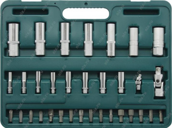 Набор торцевых головок 1/4"DR 4-14 мм и 1/2"DR 10-32 мм 94 предмета Jonnesway S04H52494S от магазина РЭССИ