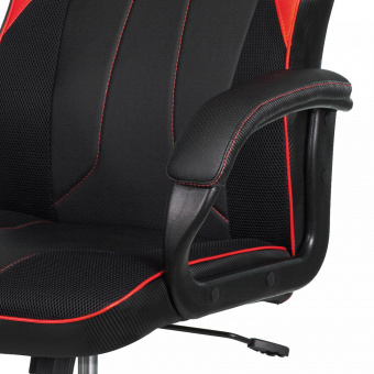Кресло игровое A4Tech Bloody GC-300 черный/красный эко.кожа/ткань крестов. от магазина РЭССИ