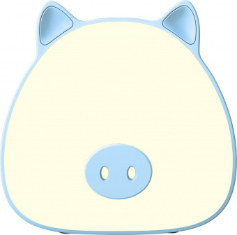 Ночник Gauss NN7036 поросенок голубой от магазина РЭССИ