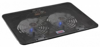 Подставка для ноутбука Buro BU-LCP156-B214H 15.6"355x255x30мм 2xUSB 2x 140ммFAN 900г металлическая сетка/пластик черный от магазина РЭССИ