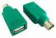 Картинка Переходник PS/2 (m) USB A(f) зеленый от магазина РЭССИ Переходник PS/2 (m) USB A(f) зеленый от магазина РЭССИ
