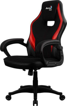 Кресло игровое Aerocool AERO 2 Alpha черный/красный сиденье черный/красный крестов. от магазина РЭССИ