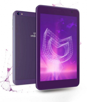 Планшет Irbis TZ797 MTK8735D (1.1) 4C RAM2Gb ROM16Gb 7" IPS 1280x800 3G 4G Android 8.1 фиолетовый 5Mpix 2Mpix BT GPS WiFi Touch microSDHC 32Gb GPRS EDGE minUSB 2500mAh 8hr 120hrs от магазина РЭССИ