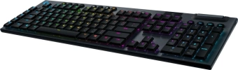 Клавиатура Logitech G915 LIGHTSPEED механическая черный USB беспроводная BT/Radio Multimedia for gamer LED (920-009111) от магазина РЭССИ