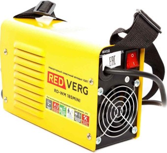 Сварочный аппарат RedVerg RD-WM 185MINI инвертор ММА DC 6.6кВт от магазина РЭССИ