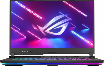 Ноутбук Asus ROG Strix G15 G513QY-HF001 Ryzen 9 5900HX 16Gb SSD512Gb AMD Radeon RX6800M 12Gb 15.6" IPS FHD (1920x1080) noOS black WiFi BT (90NR06X4-M00090) от магазина РЭССИ