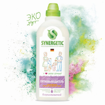 Средство для удаления пятен SYNERGETIC 1 л 4613720439119 121100 121100/8 от магазина РЭССИ