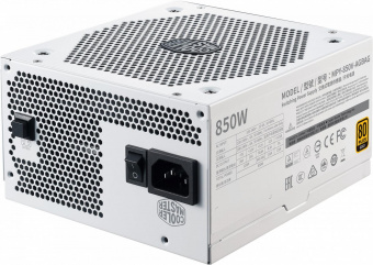 Блок питания Cooler Master ATX 850W V Gold V2 White Case 80+ gold (24+8+4+4pin) APFC 135mm fan 12xSATA Cab Manag RTL от магазина РЭССИ