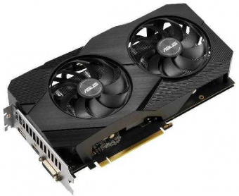 Видеокарта Asus PCI-E DUAL-GTX1660S-6G-EVO NVIDIA GeForce GTX 1660SUPER 6144Mb 192 GDDR6 1530/14002 DVIx1 HDMIx1 DPx1 HDCP Ret от магазина РЭССИ