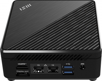 Неттоп MSI Cubi N ADL-019RU slim N100 (0.8) 4Gb SSD128Gb UHDG Windows 11 Professional GbitEth WiFi BT 65W черный (9S6-B0A911-019) от магазина РЭССИ