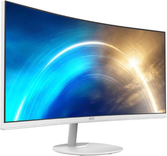 Монитор MSI 34" Pro MP341CQW белый VA LED 1ms 21:9 HDMI M/M матовая 300cd 178гр/178гр 3440x1440 100Hz DP 2K 7.7кг от магазина РЭССИ