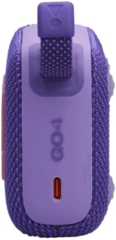 Колонка порт. JBL GO 4 фиолетовый 4.2W 1.0 BT 850mAh (JBLGO4PUR) от магазина РЭССИ