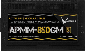 Блок питания Formula ATX 850W APMM-850GM Gen.5 80+ gold (20+4pin) APFC 120mm fan 8xSATA Cab Manag RTL от магазина РЭССИ
