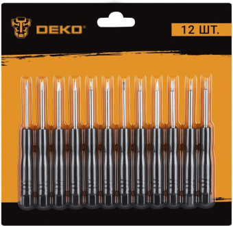 Набор отверточный Deko SS12 12 предметов от магазина РЭССИ