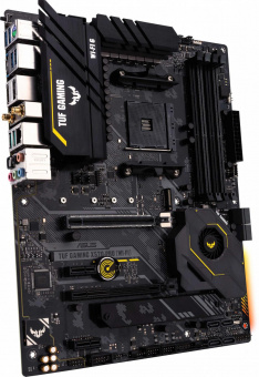 Материнская плата Asus TUF GAMING X570-PRO (WI-FI) Soc-AM4 AMD X570 4xDDR4 ATX AC`97 8ch(7.1) 2.5Gg RAID+HDMI+DP от магазина РЭССИ