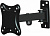Кронштейн для телевизора Hama R1 118151 черный 10"-27" макс.15кг настенный поворотно-выдвижной и наклонный от магазина РЭССИ