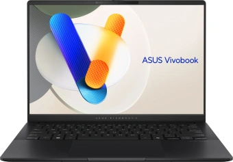 Ноутбук Asus VivoBook S14 OLED M5406NA-QD109 Ryzen 5 7535HS 16Gb SSD1Tb AMD Radeon 14" OLED WUXGA (1920x1200) noOS black WiFi BT Cam (90NB1493-M006B0) от магазина РЭССИ