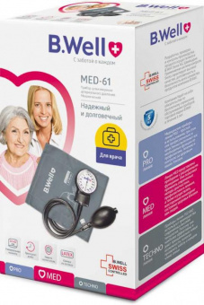 Тонометр механический B.Well MED-61 от магазина РЭССИ