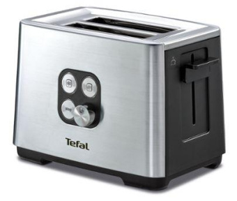 Тостер Tefal TT420D30 900Вт серебристый от магазина РЭССИ