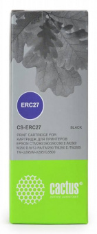 Картридж матричный Cactus CS-ERC27 черный для Epson ERC 27 от магазина РЭССИ