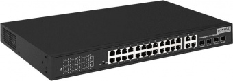 Коммутатор Osnovo SW-62422(400W) 26x100Mb 24PoE+ 400W неуправляемый от магазина РЭССИ