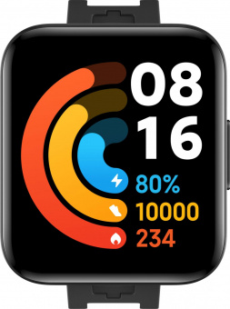 Смарт-часы Xiaomi Poco Watch BHR5725GL 1.6" AMOLED корп.черный рем.черный разм.брасл.:125-205мм от магазина РЭССИ