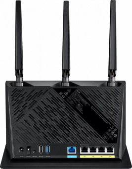 Роутер беспроводной Asus RT-AX86S AX5700 10/100/1000BASE-TX/4G ready черный от магазина РЭССИ